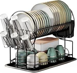 Escorredor de Louças com Porta-Talheres